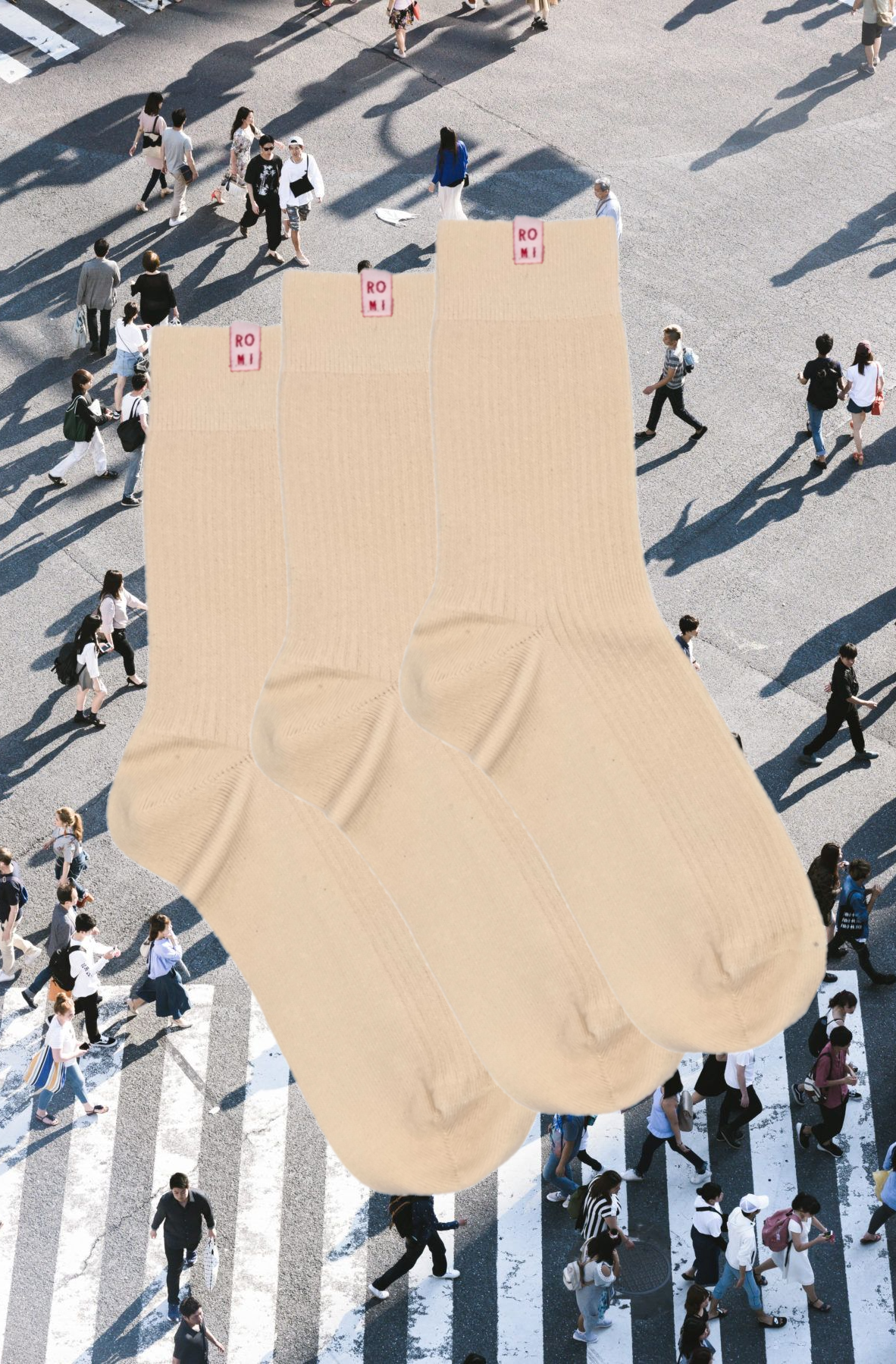 The Thin Sock Set Ivory